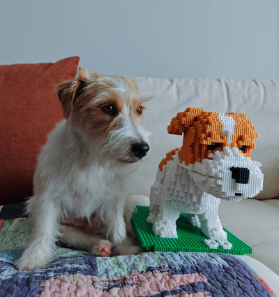 a polar Bear 3d bricks, building blocks